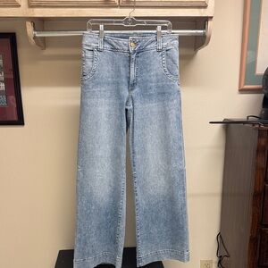 Kut from the Kloth Light Blue Wide Leg Jeans